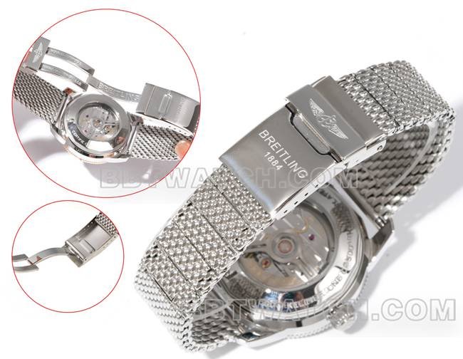super clone watch BLS factory super ocean culture Breitlingblue dial steel braceletbraceletlive photos