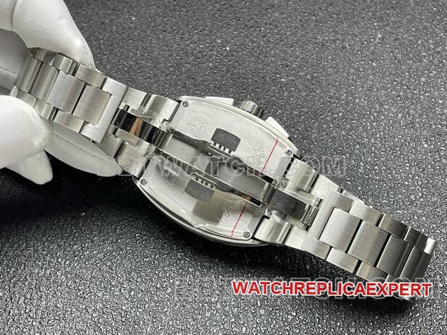 Best replica watch ABF factory Frank Muller V45black dial steel braceletclasplive photos