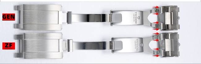 ZF FactoryTudor Biwan 7943 top-tier replica watch comparison Genuine difference appearance comparison chart