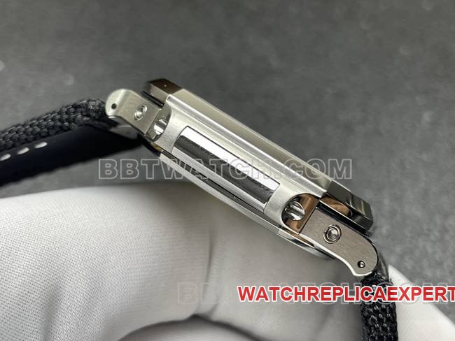 Best replica watch P1 factory Patek PhilippeCUBITUSblack dial5822P-001side live photo