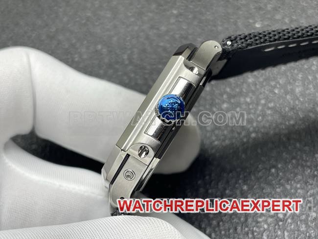 Best replica watch P1 factory Patek PhilippeCUBITUSblack dial5822P-001side live photo