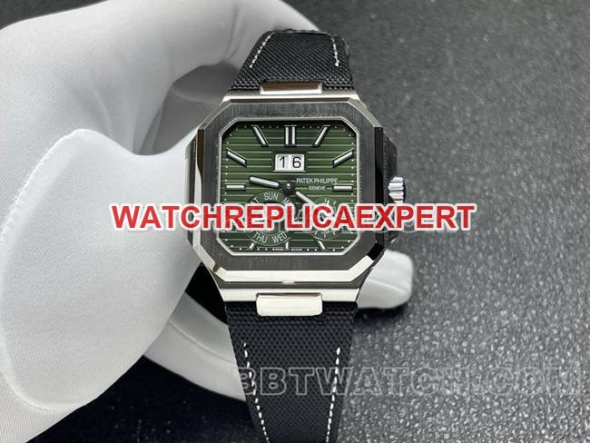 Patek Philippe P1 Factory CUBITUS Green Dial 5822P-001 Top Replica Watch with Fresh Sporty Elegance — luxury replica watch guide | Watch Replica Expert