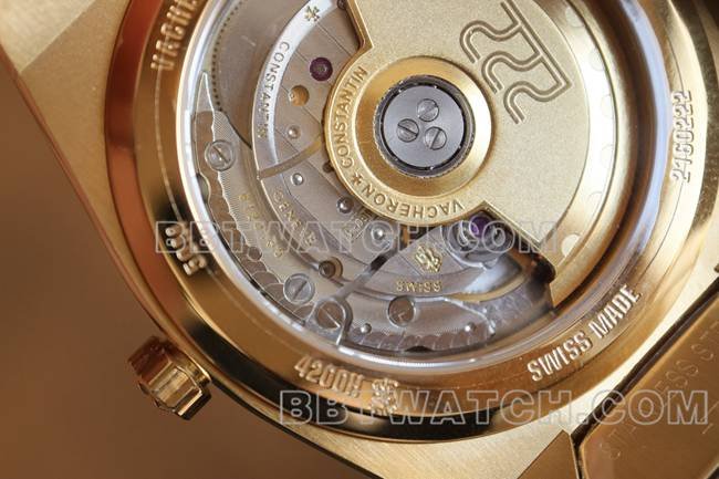 top-tier replica watch MX factory Vacheron Constantin historical masterpiece gold plate 4200 caseback live photo