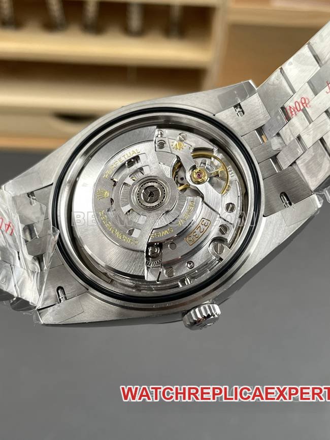 top-tier replica watch VS Factory log Rolex gray plate 3235 mechanical 41mm caseback live photo