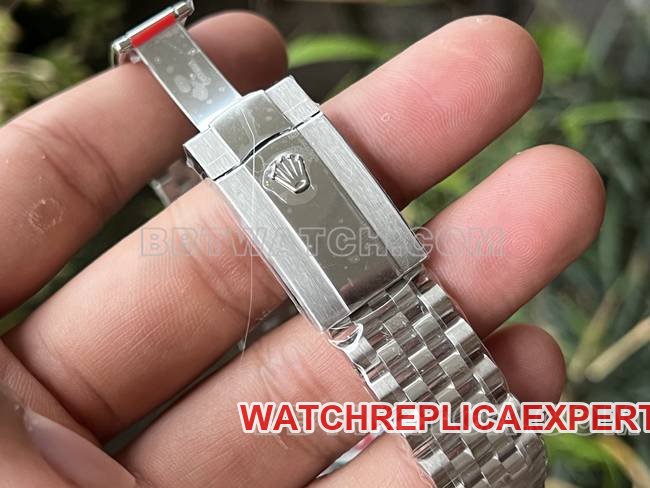 1:1replica watch ERF factory log Rolexblack dial3235 mechanical 41mmclasplive photos
