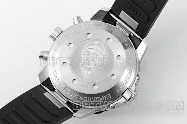 Best replica watch APS factory marine timepiece IWCblue dial7750 mechanical caseback live photo