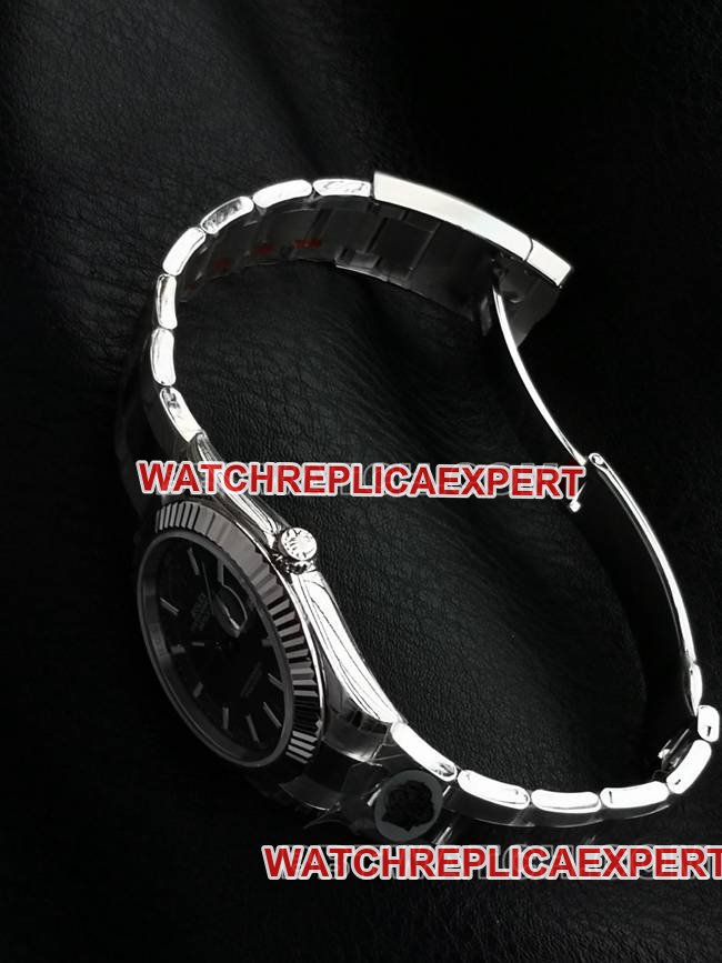 WKD Factory Best Replica Watch Log-Type Rolex 41mm Gray Dial 126331 Side Real Shot Picture