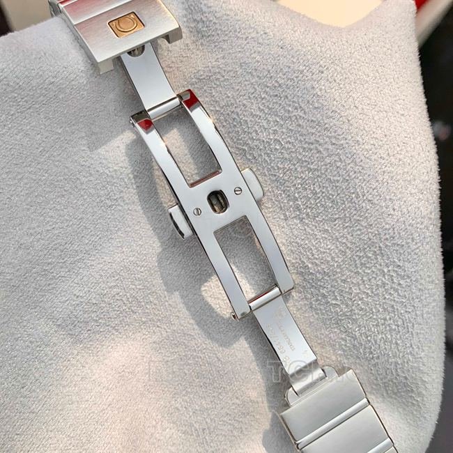 Super Clone Omega Constellation White Dial 28mm Quartz Watch with Buckle—Actual Photos