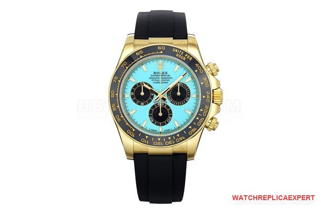 Fábrica ZF 1:1 réplica Rolex Daytona metais preciosos caixa dourada mostrador azul movimento 4131 — detailed review and buying guide | Watch Replica Expert