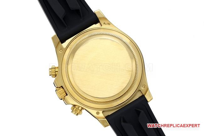 1:1replica watch ZF FactoryRolexDaytonablue dial gold case 4131 mechanical caseback live photo