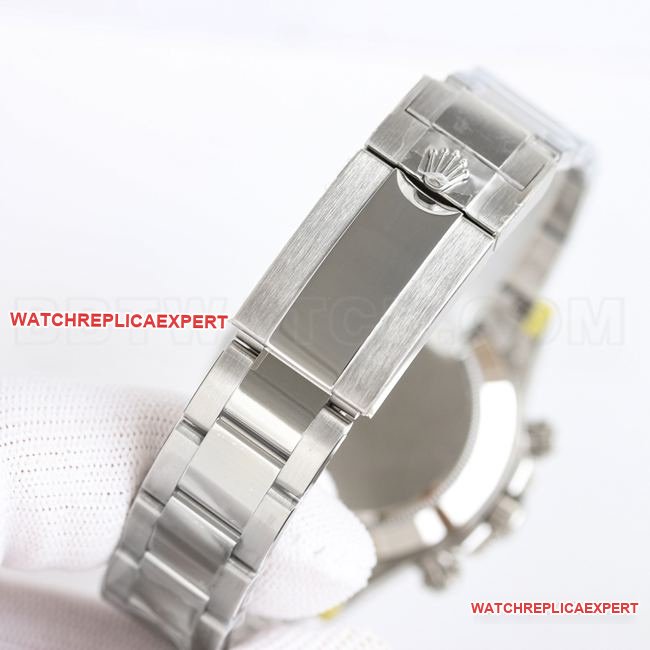 Best replica watch PPM factory DaytonaRolex white mother-of-pearl disc 4130 mechanical braceletlive photos