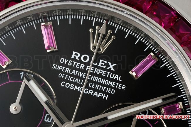 best replica watch daytonappm factory rolexblack dial moissanite diamond bezelfront live photo