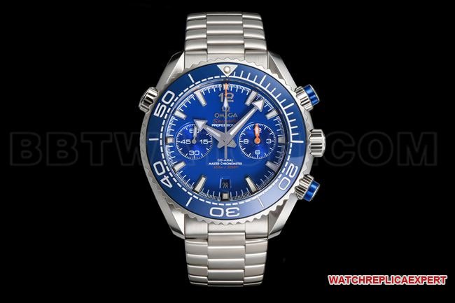 Premium N1 Factory Omega Omega Seamaster 600m mostrador azul com incrustações de platina e números cinza prateados duráveis — luxury replica watch guide | Watch Replica Expert