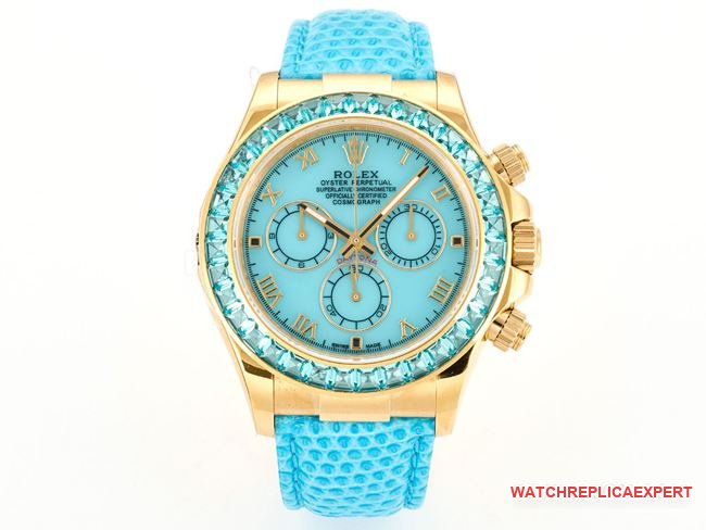 Rolex Daytona 116519 Blue Mother-of-Pearl Dial Diamond Ring 1:1 Replica Watch 40mm — detailed review and buying guide | Watch Replica Expert