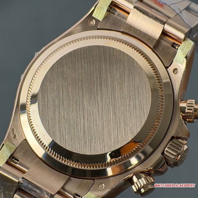 Best replica watch DaytonaCBD factory Rolexrose gold case meteorite disc 4130caseback live photo
