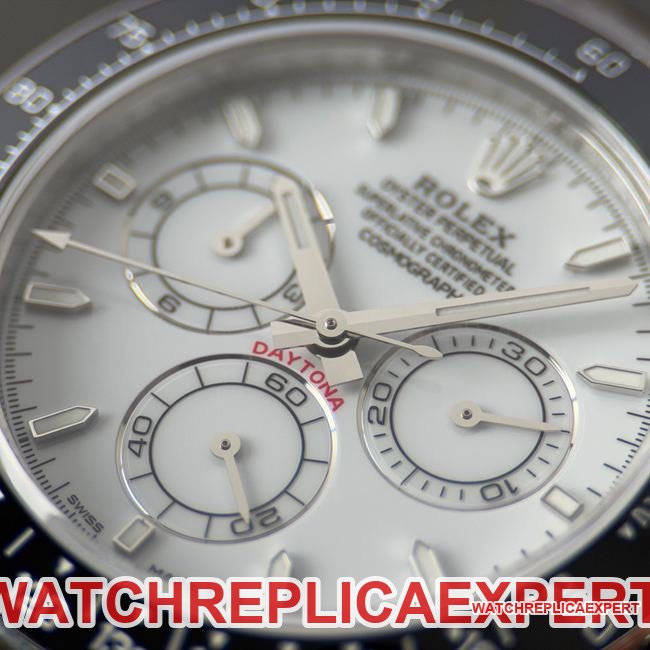 CBD Factory Rolex best replica watch Daytonawhite dialsteel bracelet4131front live photo