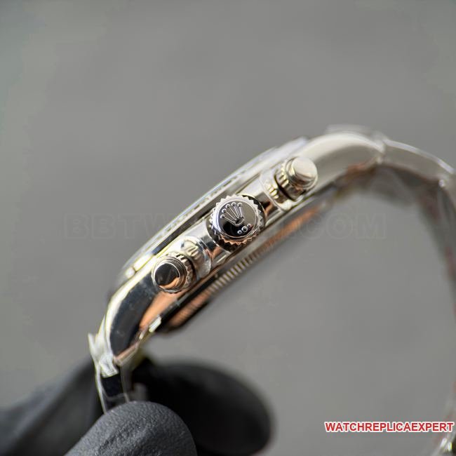 CBD Factory Rolex best replica watch Daytonawhite dialsteel bracelet4131side live photo