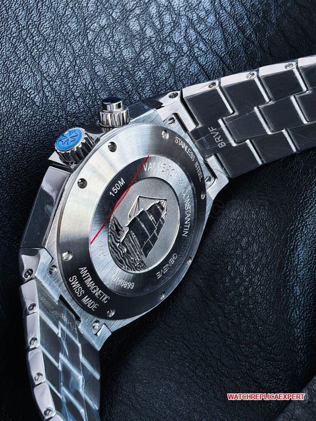 The best replica watch KR factory Vacheron Constantin travels all over the world blue dial47450caseback live photo