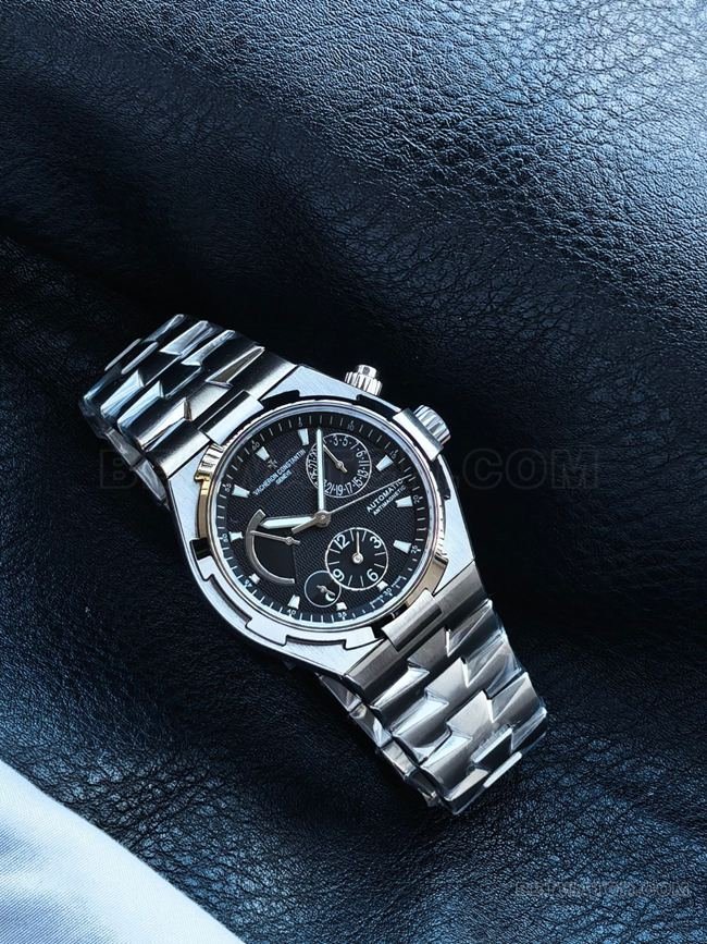 Best replica watch KR factory Vacheron Constantin travels all over the world black dial47450front live photo