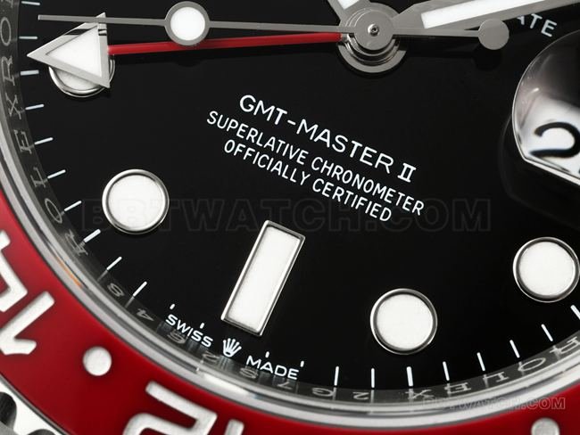 Best replica watch RICH factory GMT-MasterRolex blue red circle 126710front live photo