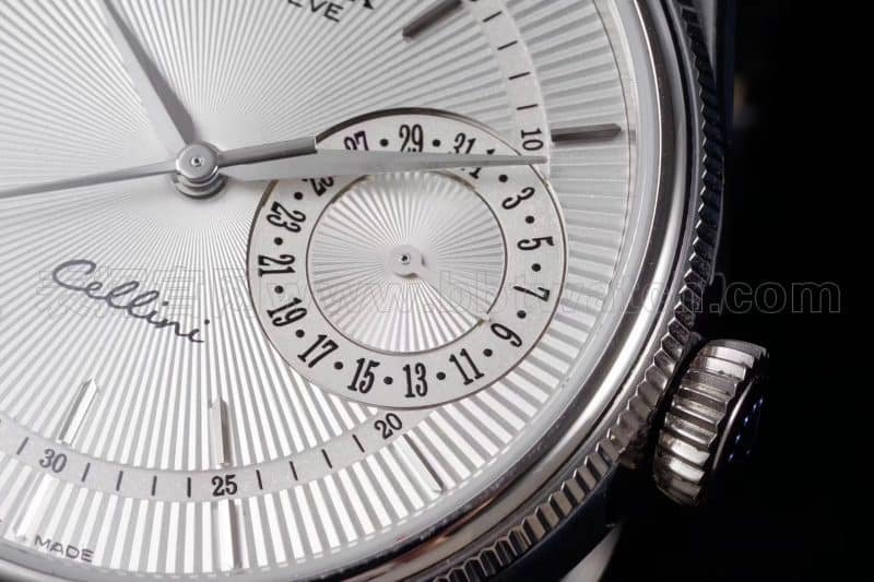 Rolex Cellini independent small second 3165movementreplica series watch comparison review detail shots