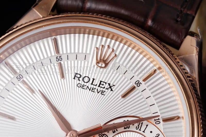 Rolex Cellini independent small second 3165movementreplica series watch comparison review detail shots