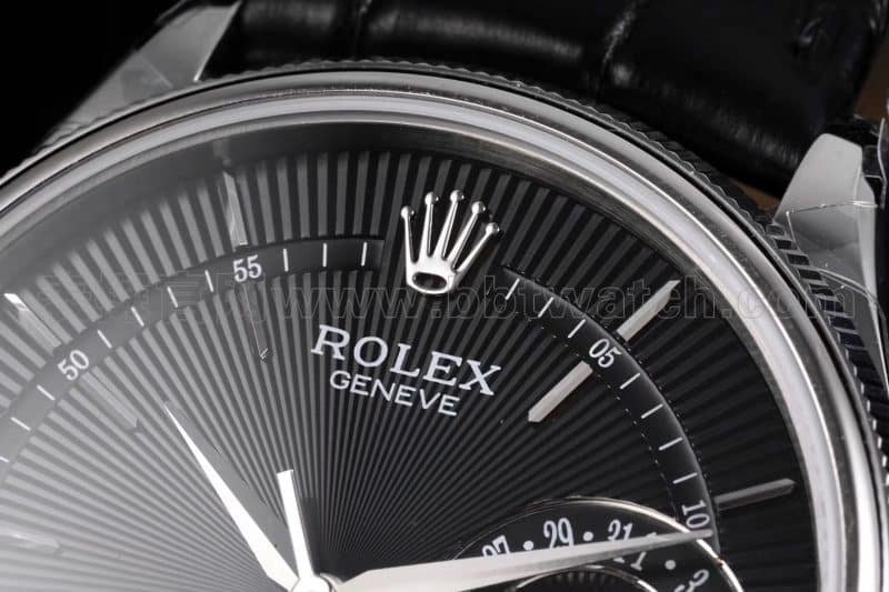 Rolex Cellini independent small second 3165movementreplica series watch comparison review detail shots