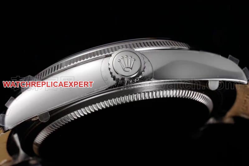 Rolex Cellini independent small second 3165 movementreplica series watch comparison review side view