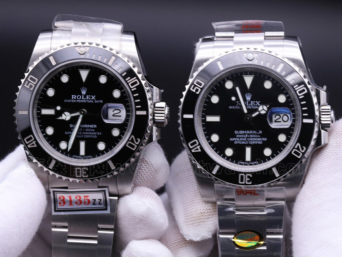 Rolex Submariner Blackwater Ghost v10s: zz factory vs n factory 904L Steel 3135 Movement Video Review — detailed review and buying guide | Watch Replica Expert