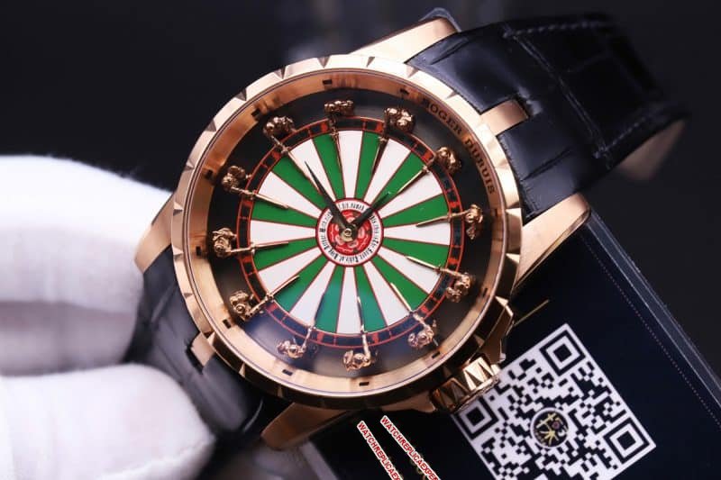 Roger Dubuis Knights of the Round Table latest replica watch - ZF factory presents the front view for you