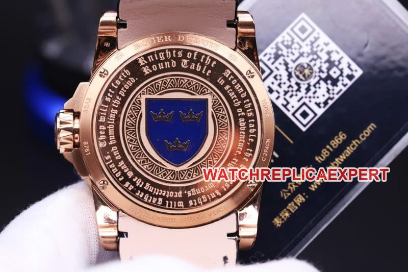 Roger Dubuis Knights of the Round Table Replica Watch - ZF Factory Explains the Case Back Image