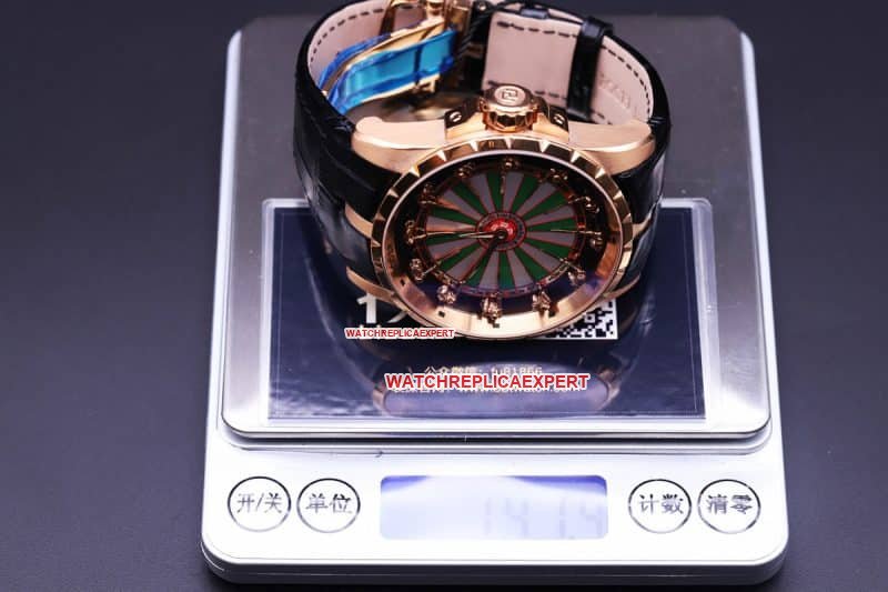 Roger Dubuis Knights of the Round Table latest replica watch - ZF factory presents the front view for you