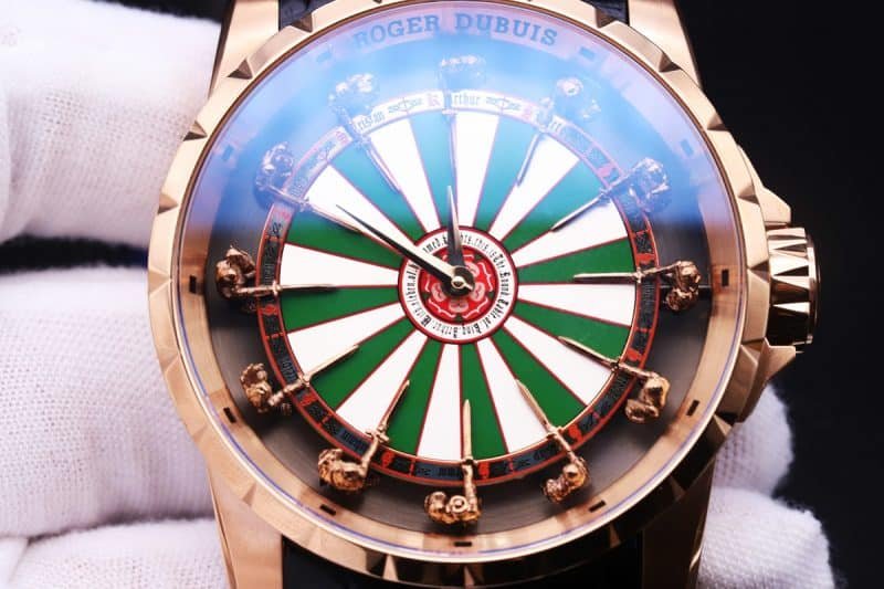 Roger Dubuis Knights of the Round Table latest replica watch - ZF factory presents the front view for you