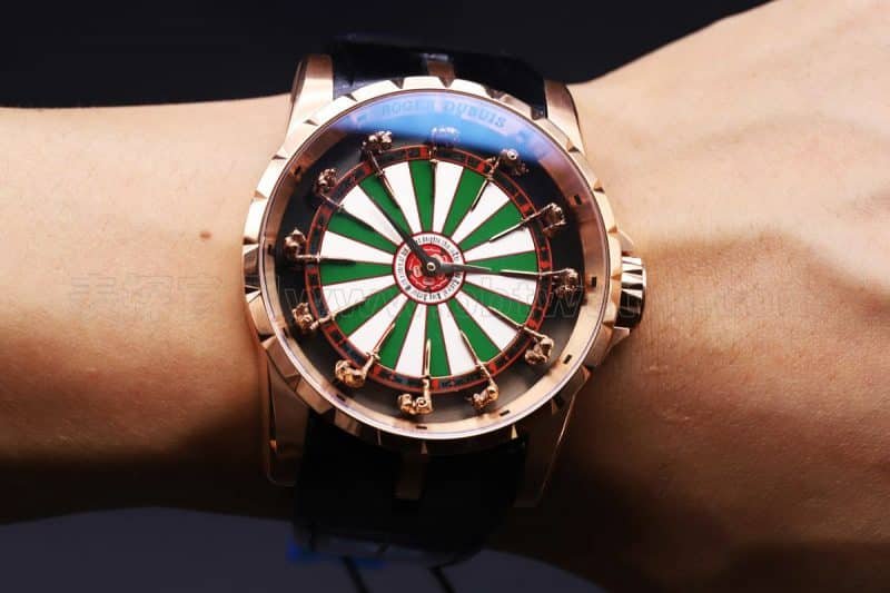 Roger Dubuis Knights of the Round Table latest replica watch - ZF factory presents the front view for you