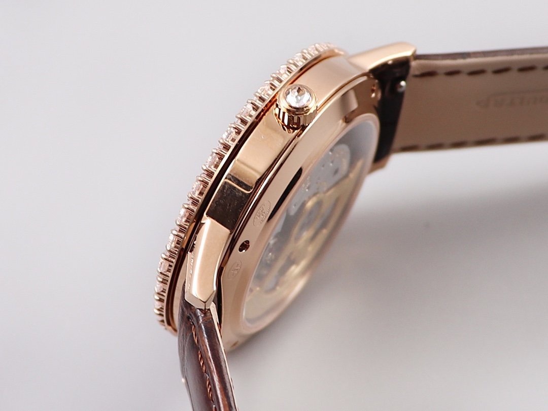 super cloneJaeger-LeCoultre dating ladies' watchq3523570 mechanical high quality side view