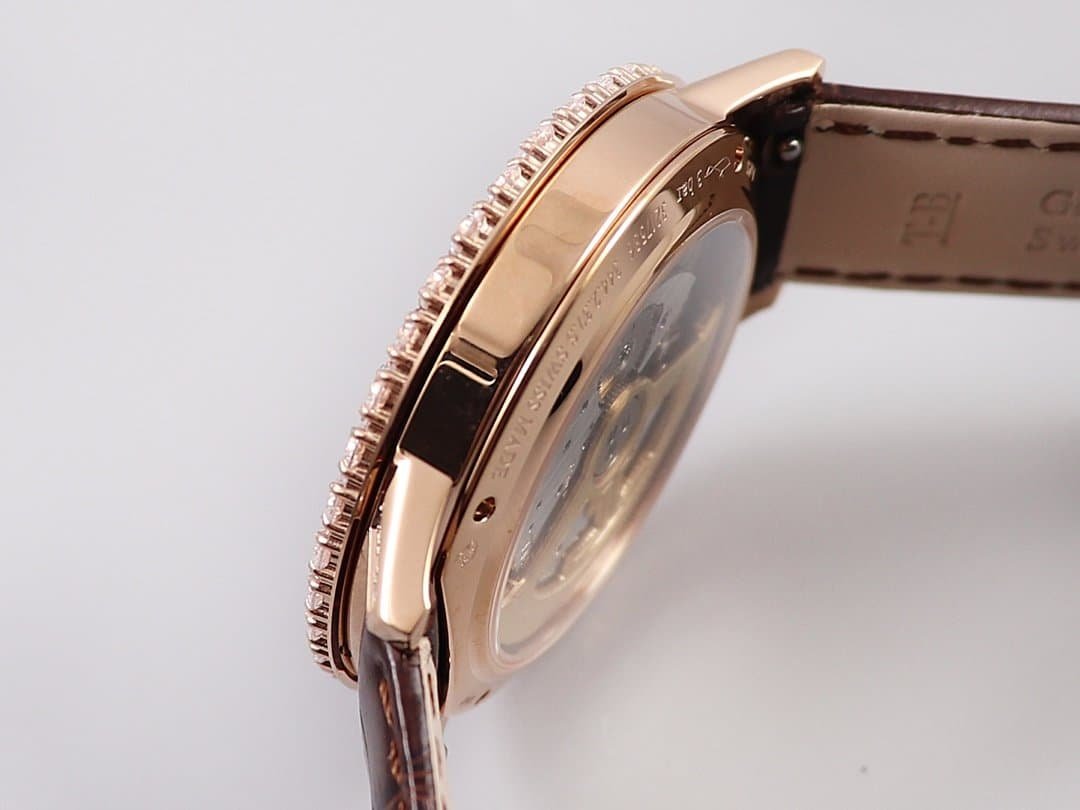 super cloneJaeger-LeCoultre dating ladies' watchq3523570 mechanical high quality side view