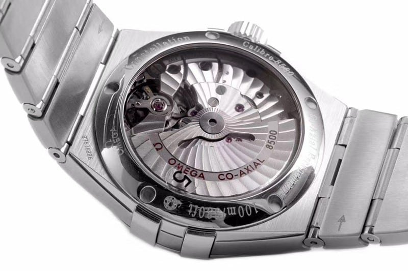 Omega super a watch temperament model vs constellation temperament model 8500 men's mechanical movement chart