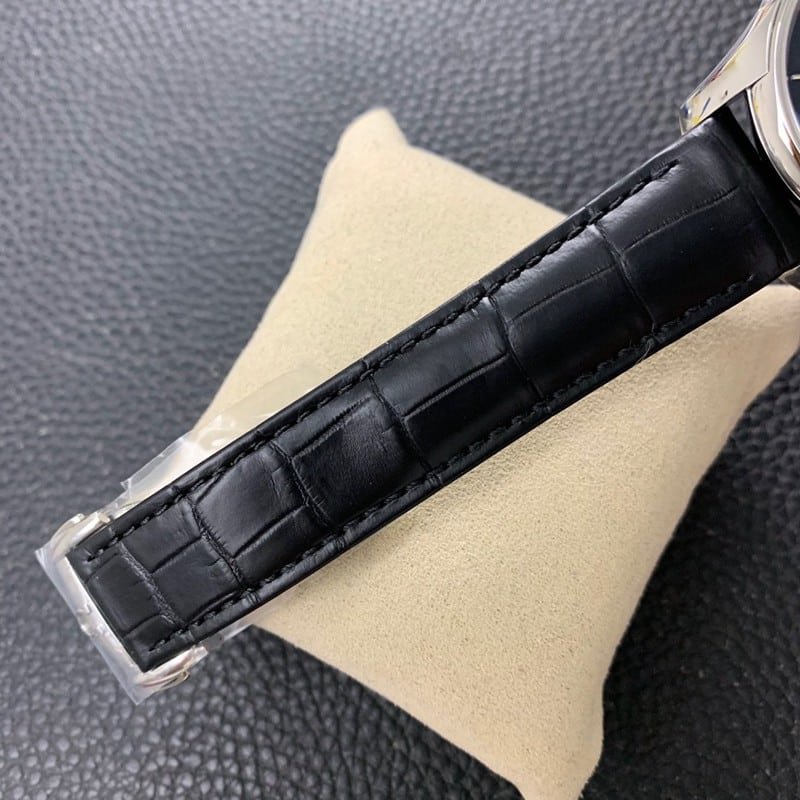 Omegareplica watch vs factory De Ville series 8500movement crocodile leather high quality clasp picture
