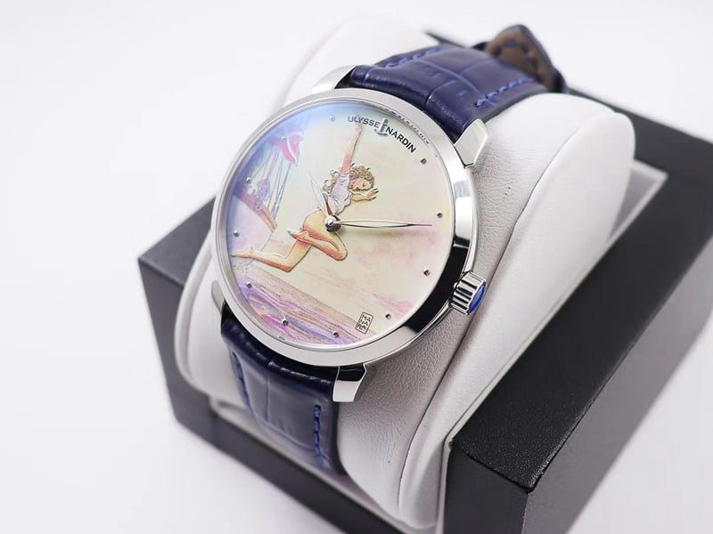 Athens super clone gilt classic series watch 3203-136LE-2/MANARA.03 front view