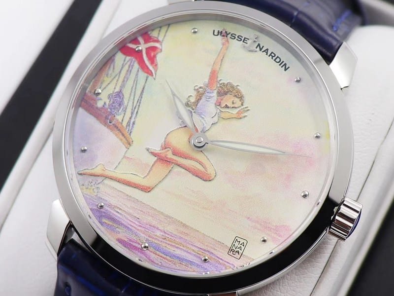Athens super clone gilt classic series watch 3203-136LE-2/MANARA.03 front view
