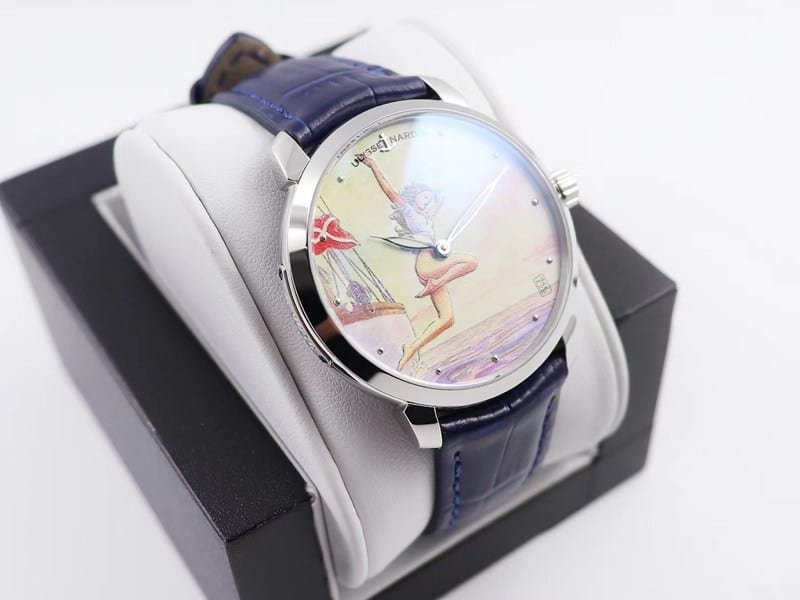 Athens super clone gilt classic series watch 3203-136LE-2/MANARA.03 front view