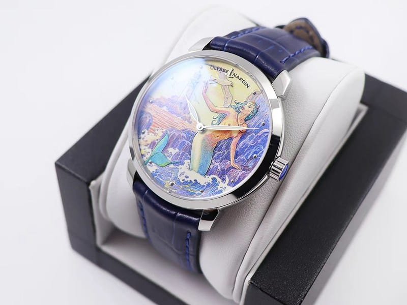 Athens 1:1 gilt classic series watch 3203-136LE-2/MANARA.10 front view