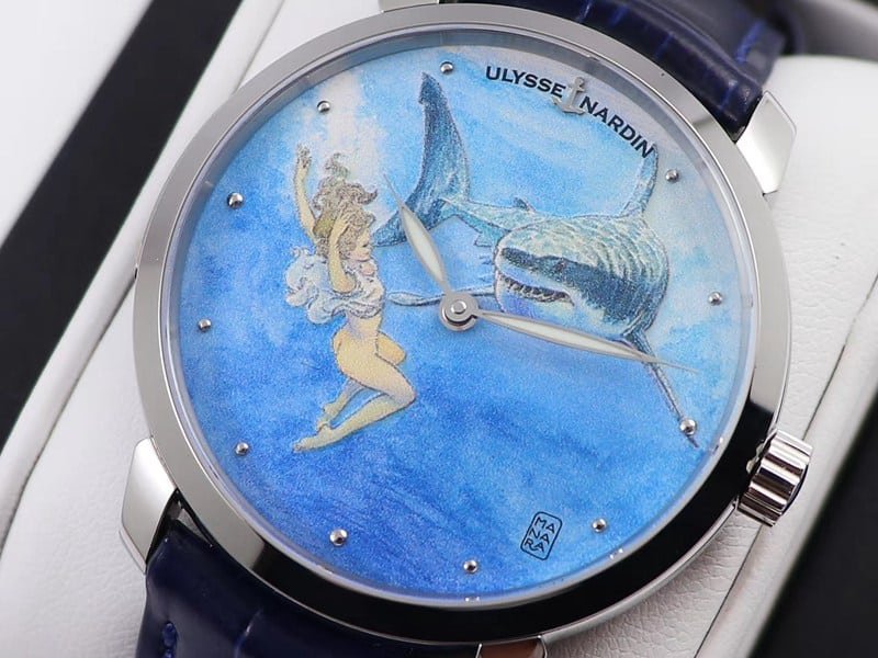replica Athens watch gilt classic series 3203-136LE-2/MANARA.04 front view