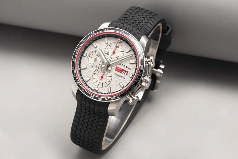 Replica watch ChopardV7 factory racing series rose goldblack dial boutique men's mechanical watch front view