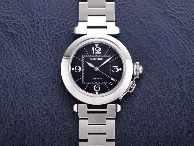 V9 Cartier Cartier Pasha Series W31074M7 W31074M7 Mechanische Replik-Damenuhr mit schwarzem Zifferblatt, 316L-Edelstahl und kratzfestem Saphirspiegel — detailed review and buying guide | Watch Replica Expert