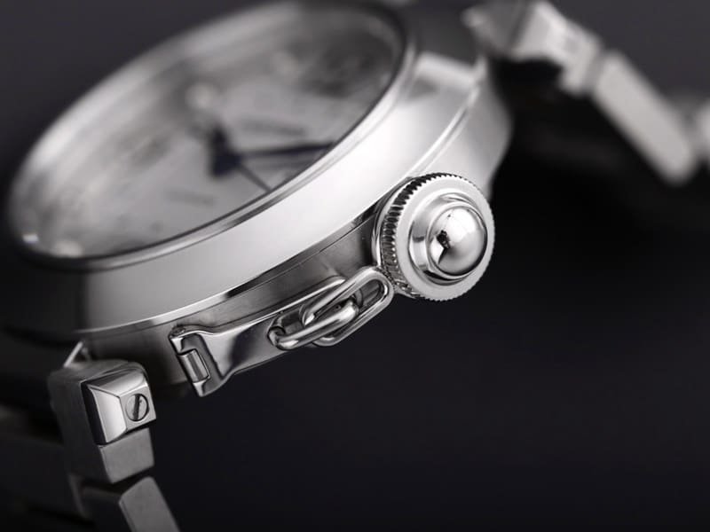 V9 Factorysuper clone watch Cartier Pasha series W31074M7 ladies automatic movementwhite dialdetail shots