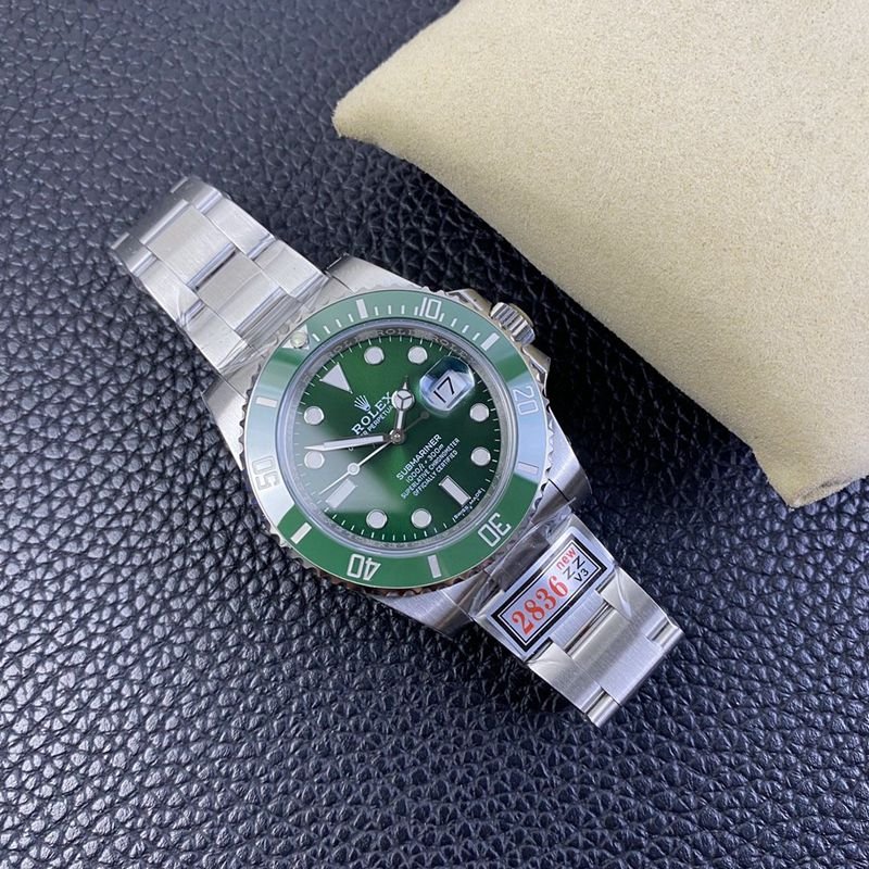 Rolex Starbucks Submariner V3 Edition replica watch front view