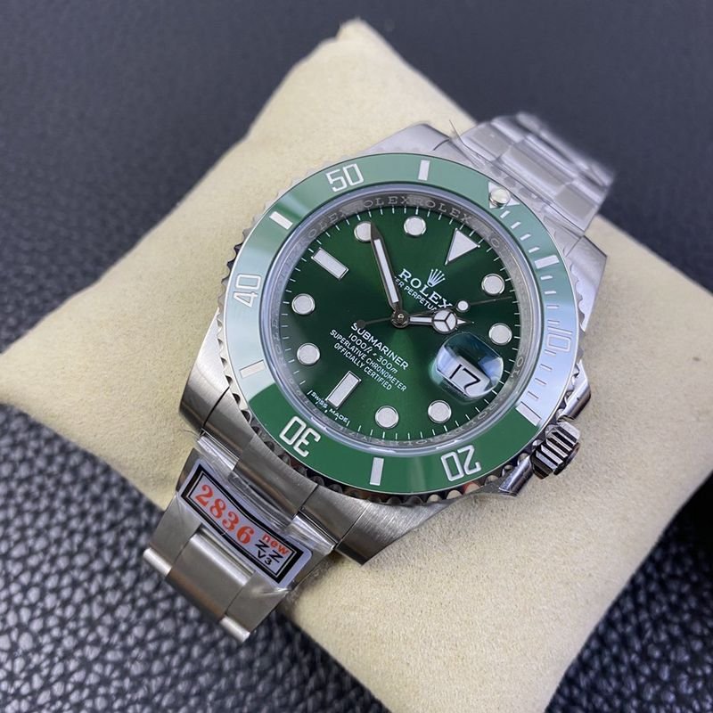 Rolex Starbucks Submariner V3 Edition replica watch front view