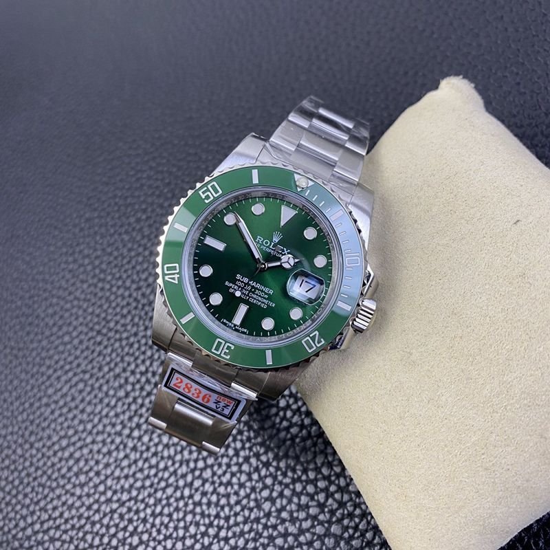 Rolex Starbucks Submariner V3 Edition replica watch front view