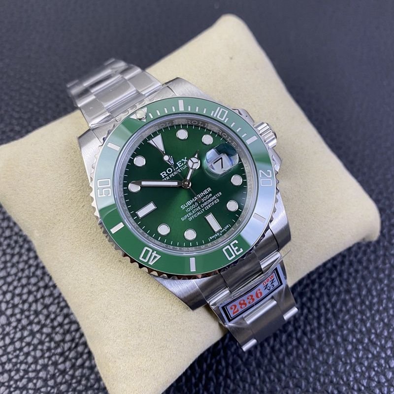 Rolex Starbucks Submariner V3 Edition replica watch front view